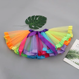 儿童表演服;童半身裙;半身裙