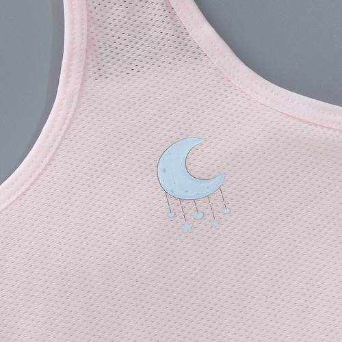 Girls' small vest mesh breathable summer thin children's tube top development period sling primary school students and older children's bra girls