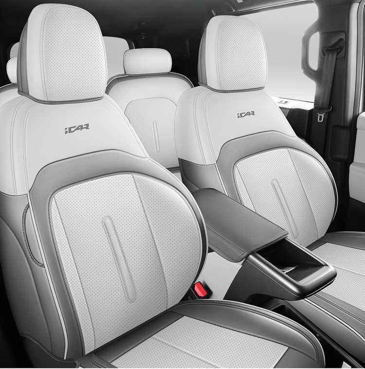 2026 Chery iCAR V23 dedicated car seat covers, advanced version, smart driving version/high-end version, all-season full-coverage seat cushions