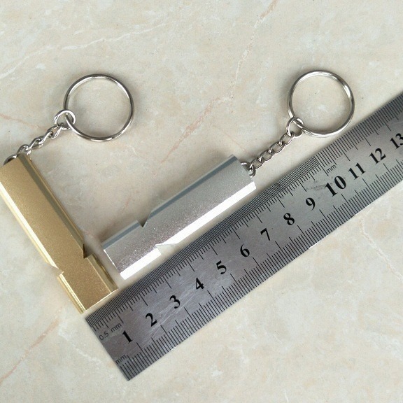 アルミ合金デュアル周波数サバイバルホイッスル二重管屋外サバイバル救命ホイッスル機器 EDC ツール|undefined