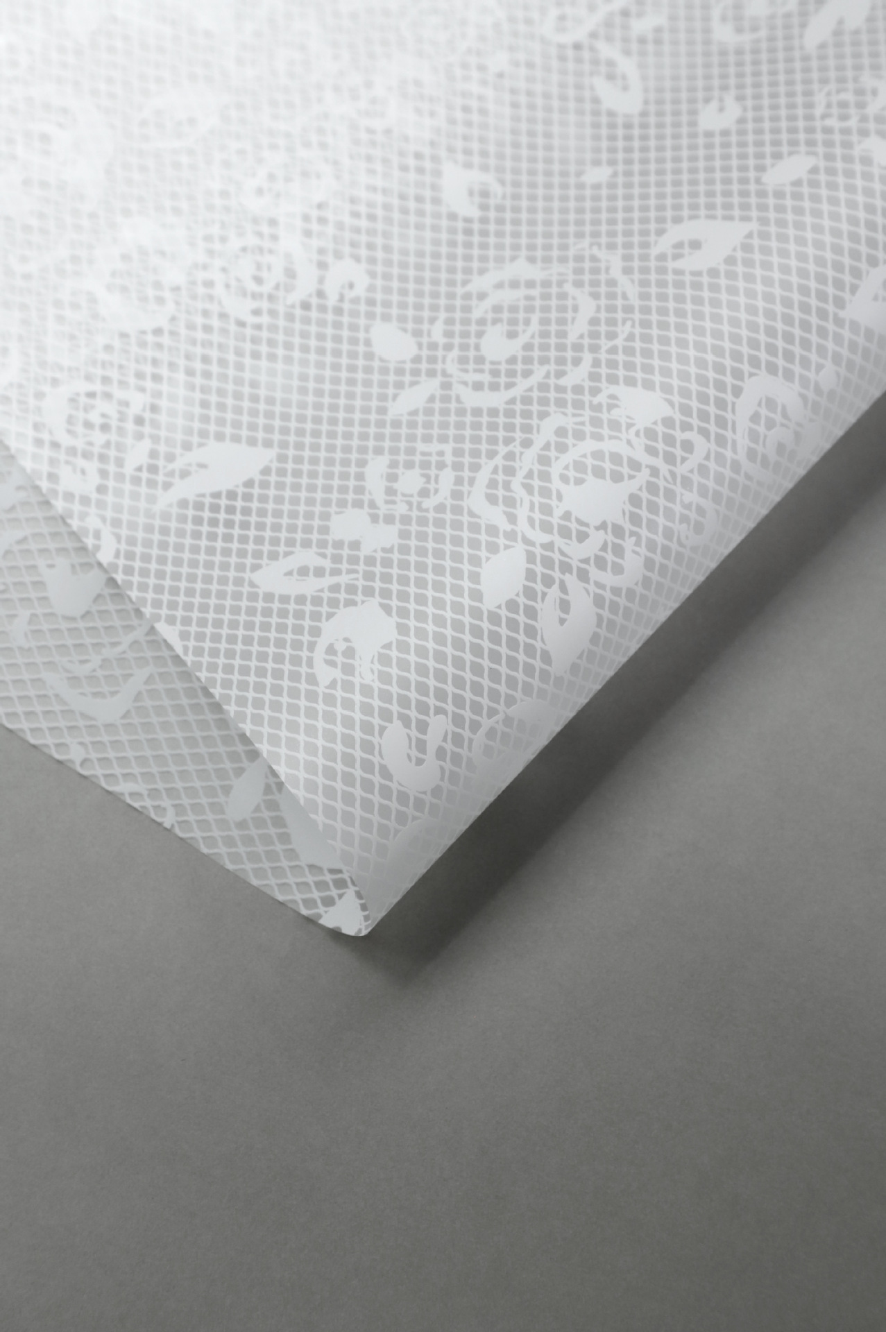 Li Zhi Ran encaje sueños nieveopp papel impermeable niebla cara ramo de flores papel de envoltura de flores transparentes papel de envoltura de flores