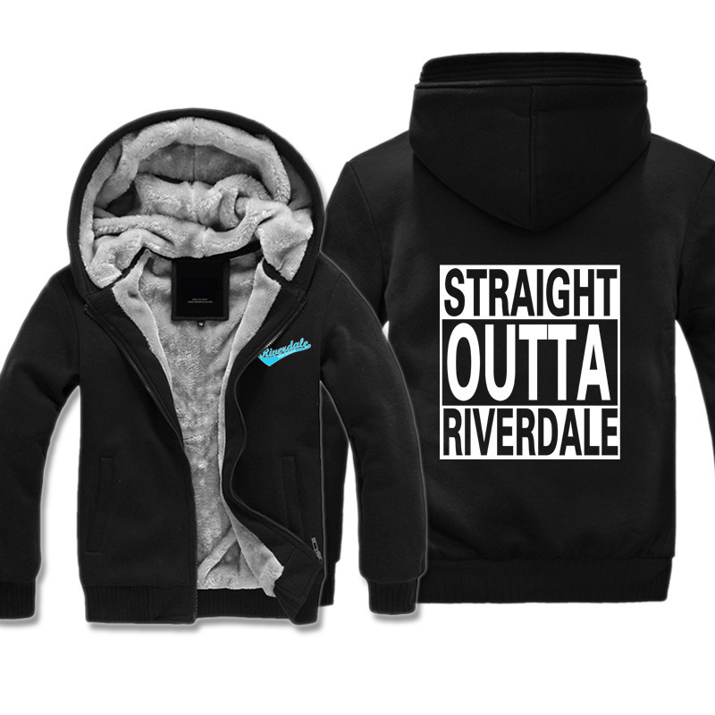 Cross-border American TV series River Valley Town Hoodie Hoodie New Men's Cardigan Men's Jacket Clothes