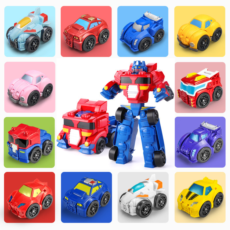 Mombardi Mini One Flash Deformation Toy Car King Kong Wasp Optimus Prime Car Robot Boy Children Gift Mombardi Mini One Flash Deformation Toy Car King Kong Wasp Optimus Prime Car Robot Boy Children Gift