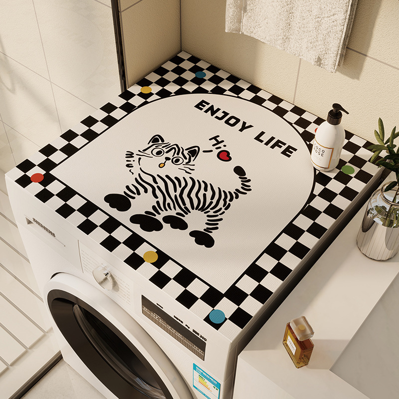 Balcony drum washing machine cover cloth sunscreen cloth Midea Haier Little Swan automatic 10kg waterproof cover pad