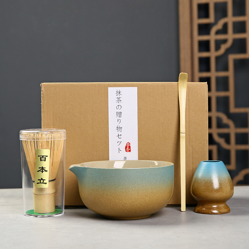 Cepillo de té de matcha de 100 centavos de matcha