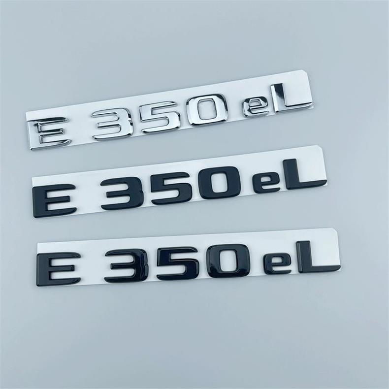 Suitable for Mercedes-Benz New Energy E-Class and New C-Class E350eL C350eL, used for modifying the rear emblem of hybrid vehicles
