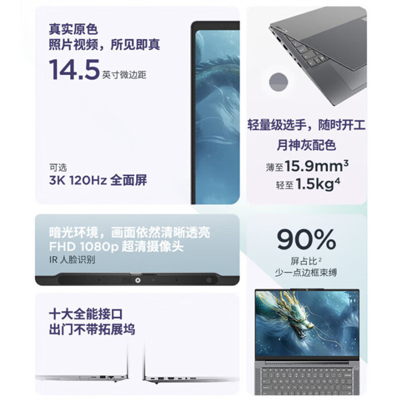 Lenovo ThinkBook 14+ Ultra5 225H 32G 1TB 14.5inch ビジネス ラップトップ|undefined