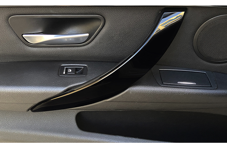 Suitable for 12-19 Bmw 3 Series Inner Handle Outer Cover 4 Series 3Gt Inner Handle Frame Carbon Fiber Handle Outer Cover