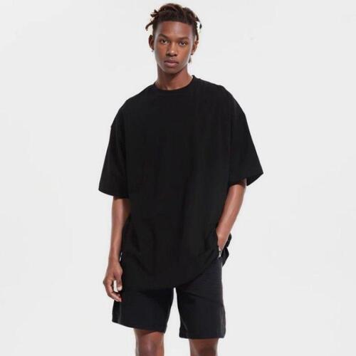Cotton Heavyweight 270G Solid Color T-Shirt for Men American Loose Fit Tee for Women Trend Basic Crew Neck Short Sleeve Versatile Top