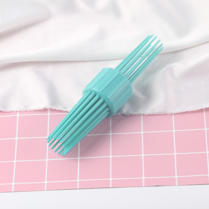 Peine para Teñido de Cabello — Herramienta de Peluquería de Plástico para Peinado y Rizado