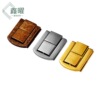 supply Lock catch alloy Square buckle Font Packaging box Lock catch square Square buckle Wine Box golden Buckles