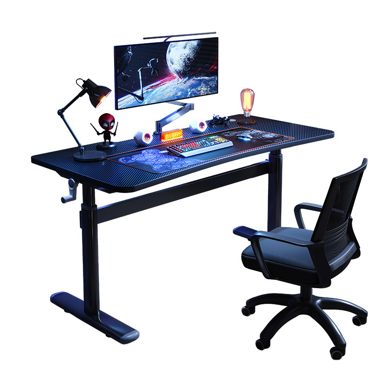 Escritorio para computadora de elevación, escritorio para deportes electrónicos, dormitorio doméstico, escritorio para estudiantes, escritorio para estudiantes, escritorio para juegos ancla, banco de trabajo