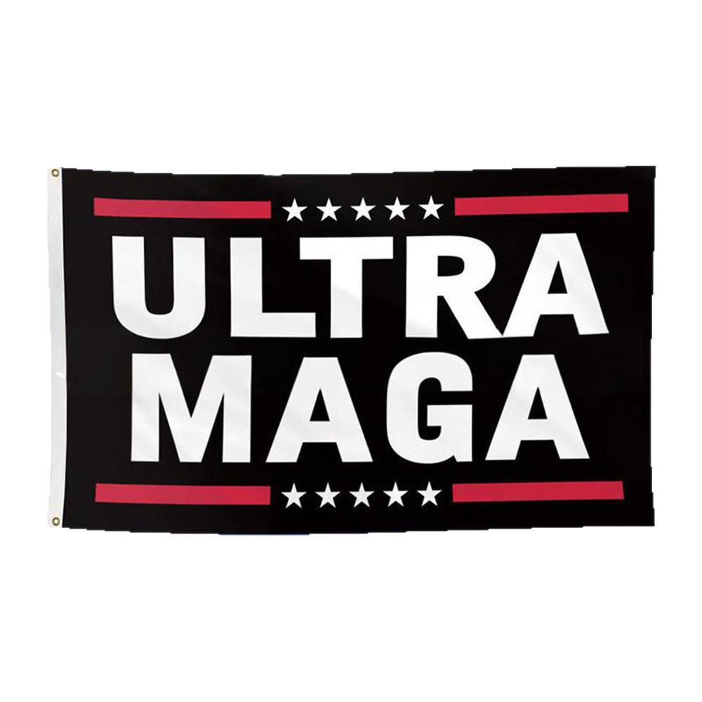 Guirlande de drapeaux pour l'élection présidentielle américaine (90 x 150 cm) - Décoration extérieure pour jardin, terrasse et pelouse_voghion.com