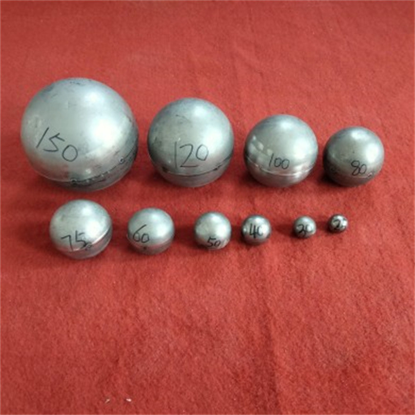 25-150mm铁艺圆球配件装饰扶手护栏空心铁球管子球铁皮冲压焊接球