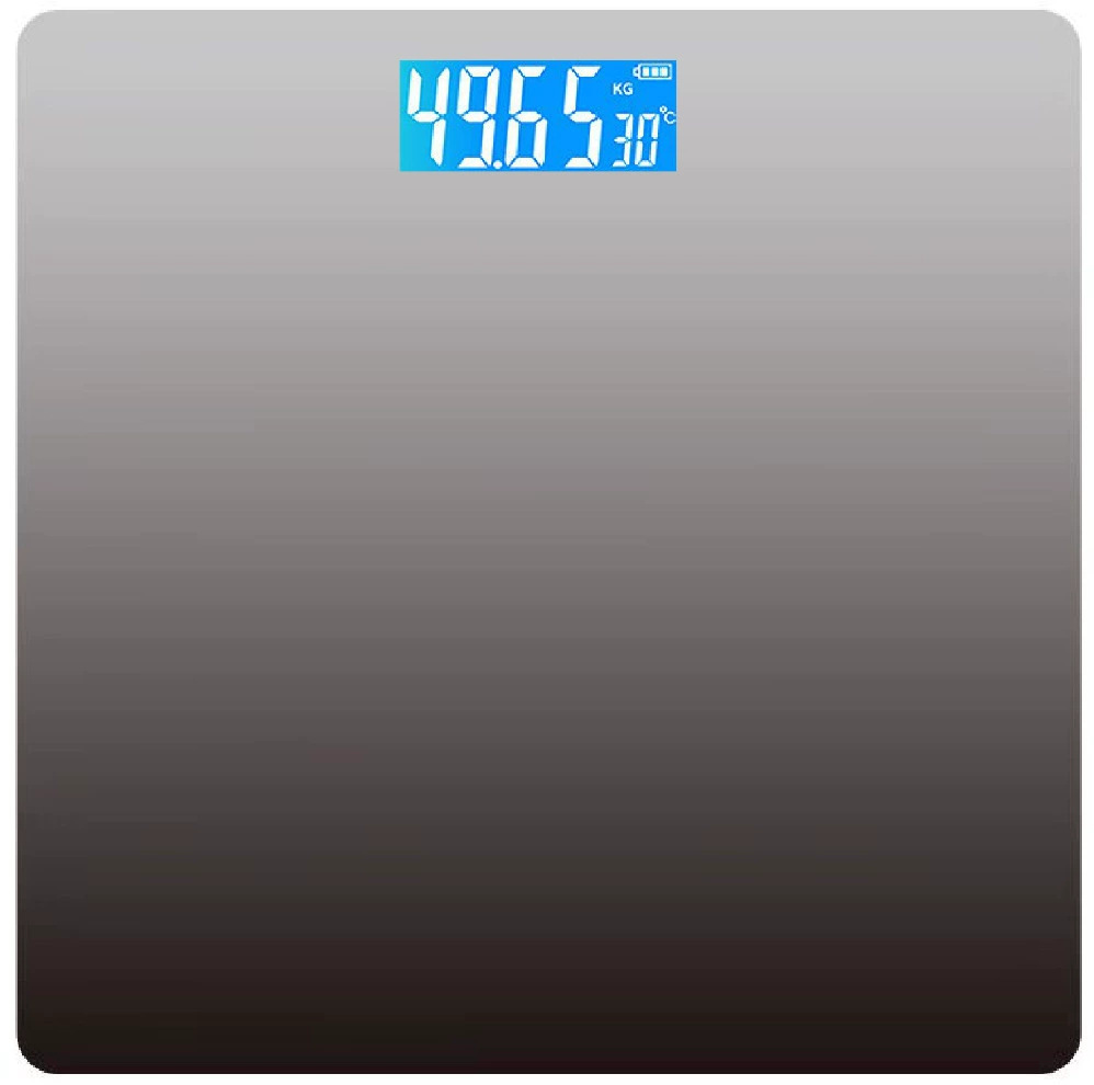 批发电子秤健康体重秤渐变人体秤称体重秤家用秤跨境外贸简约秤称
