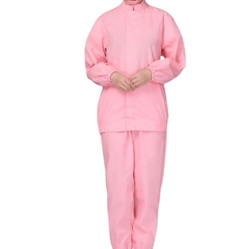Wholesale chef uniforms, food factory, pharmaceutical factory workshop dust-free white lab coats, workwear, split sets, food service attire
