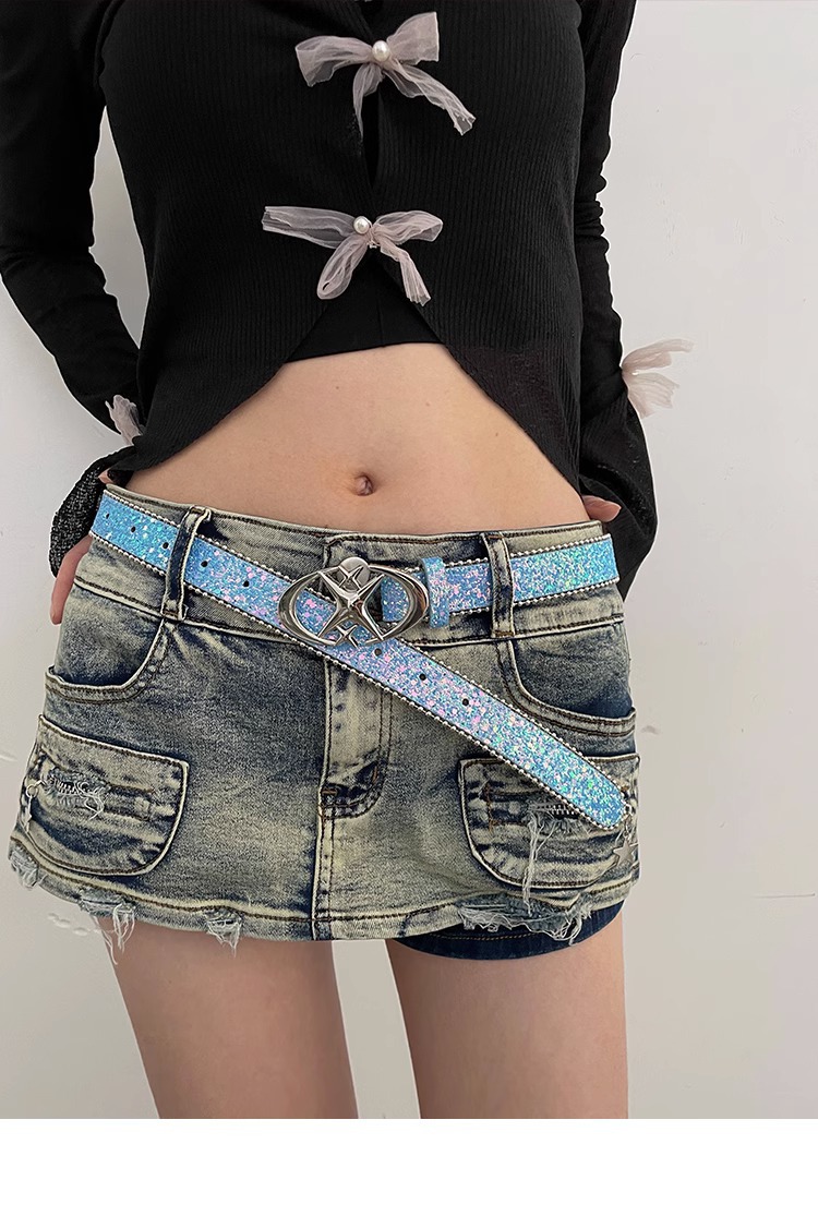 90g Weight Belt Classification 1 Piece Quantity Holiday, Daily Occasion Pu Leather, Alloy Material Solid Color Pattern All Seasons Season Women's Gender Vintage Style, Streetwear Style Vintage Style Streetwear Solid Color Pu Leather Alloy Women's Leather Belts 4