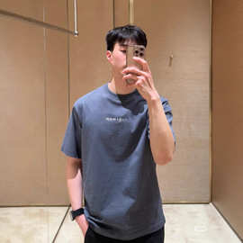正确版本现货高品质BR家25新款前后印花短袖T恤宽松版型男女同款T