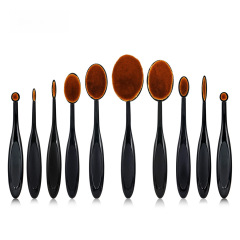 10 Pieces Makeup Brushes Brush Set (Foundation Brush, Blush Brush, Multi-Function Makeup Tools) RonShadow Shadow Brush