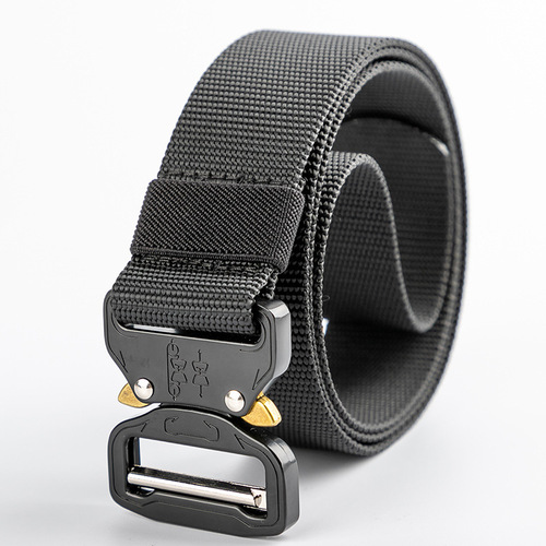 3.8 wide cobra tactical belt imitation nylon multifunctional outdoor belt men's military fan functional belt wholesale