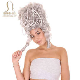 Guangzhou Factory Hair Wig OEM ODM Baroque French Queen Wig