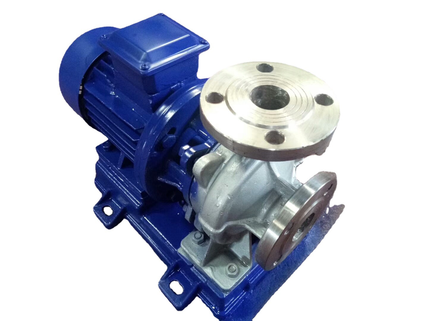 A沂洺 单级单吸管道泵离心泵 卧式不锈钢管道离心泵 ISWH80-100A