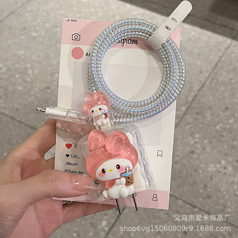 입체멜로디 [5종세트-큰머리1-작은머리2-보호로프1-스트랩1]