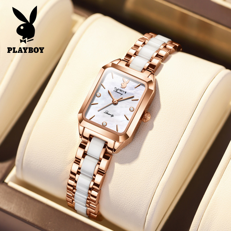 playboy playboy Brand Watch European and American ins Style Niche Valentine's Day Gift Women's Watch Women