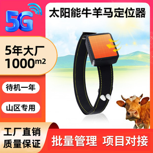 Cross-border 4G Cattle and Sheep Locator Tracker GPS Solar Locator Special for Remote Tracking and Grazing in Mountain Areas