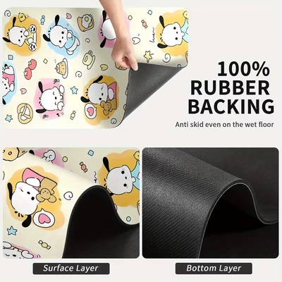 and luxurious diatomite floor mat, absorbent: Avtomobil döşəmə paspasları