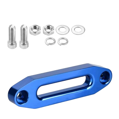 nylon rope winch rope out, Other Automotive Safety Supplies - installation-hole-spacing-108mm-blue-aluminum-guide-adaptable-screw-package