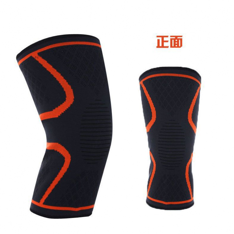 Verano y otoño deportivo rodillas respirables piernas correr caminando después de la comida delgada hombres y mujeres redes de plumas protectoras comercio mayorista