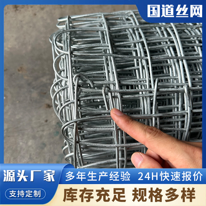 煤矿用防护经纬网冷热镀锌铁丝经纬网隧道桥梁假顶防坍塌加固支撑