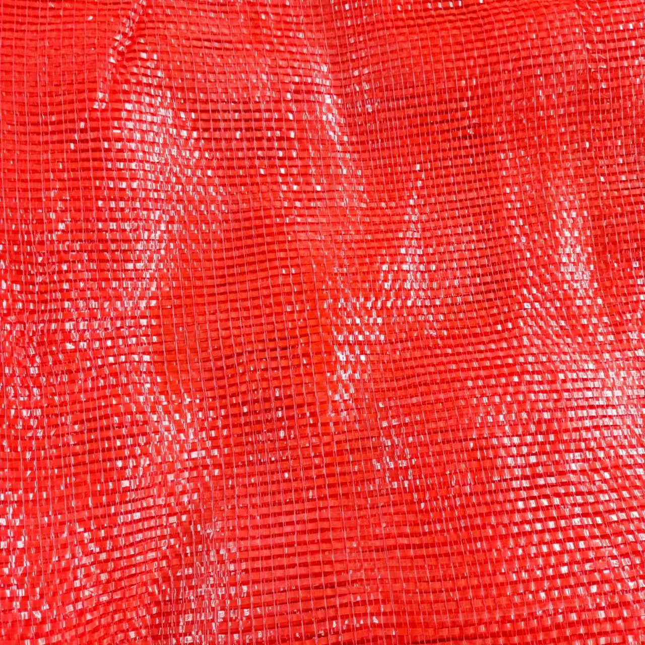 Bolsa tejida de plástico bolsa de malla de verduras y frutas bolsa de embalaje fuerte capacidad de carga no fácil de envejecimiento suministro de fábrica al por mayor