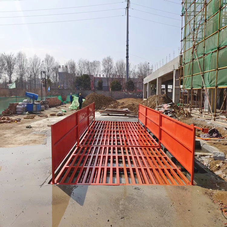 鲁鸿工地洗车机 工程车辆高压冲洗平台 全自动洗轮机