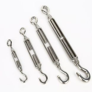 304 stainless steel flower basket screw wire rope tensioner open body flower blue screw bolt tensioner M4-M12