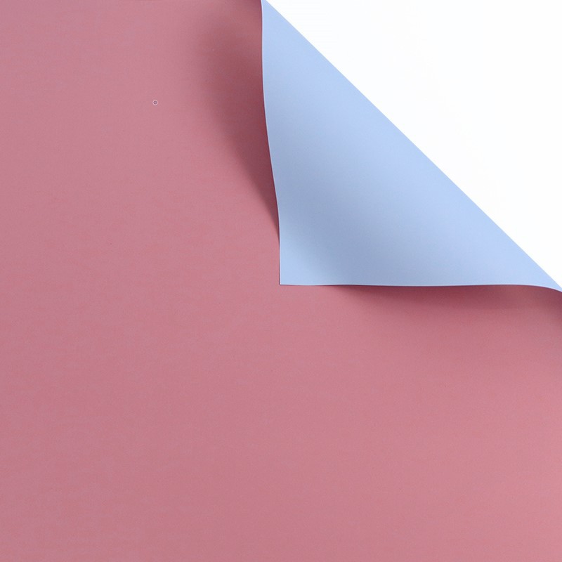 Papel de regalo de flores descuento al por mayor doble color papel Ouya papel flor papel rosa ramo coreano material de papel impermeable