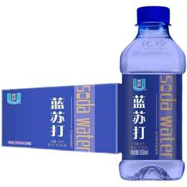 【12月新货】优珍苏打水350ml*24瓶整箱无糖无汽弱碱饮用备孕柠檬