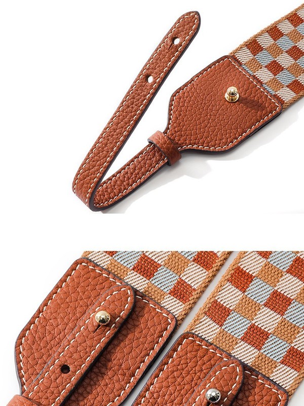 野菜かごバッグに適したショルダーストラップ キャンバスワイドショルダーストラップ togo Evelyn Pig Nose Bag 変身脇の下バッグストラップアクセサリー|undefined