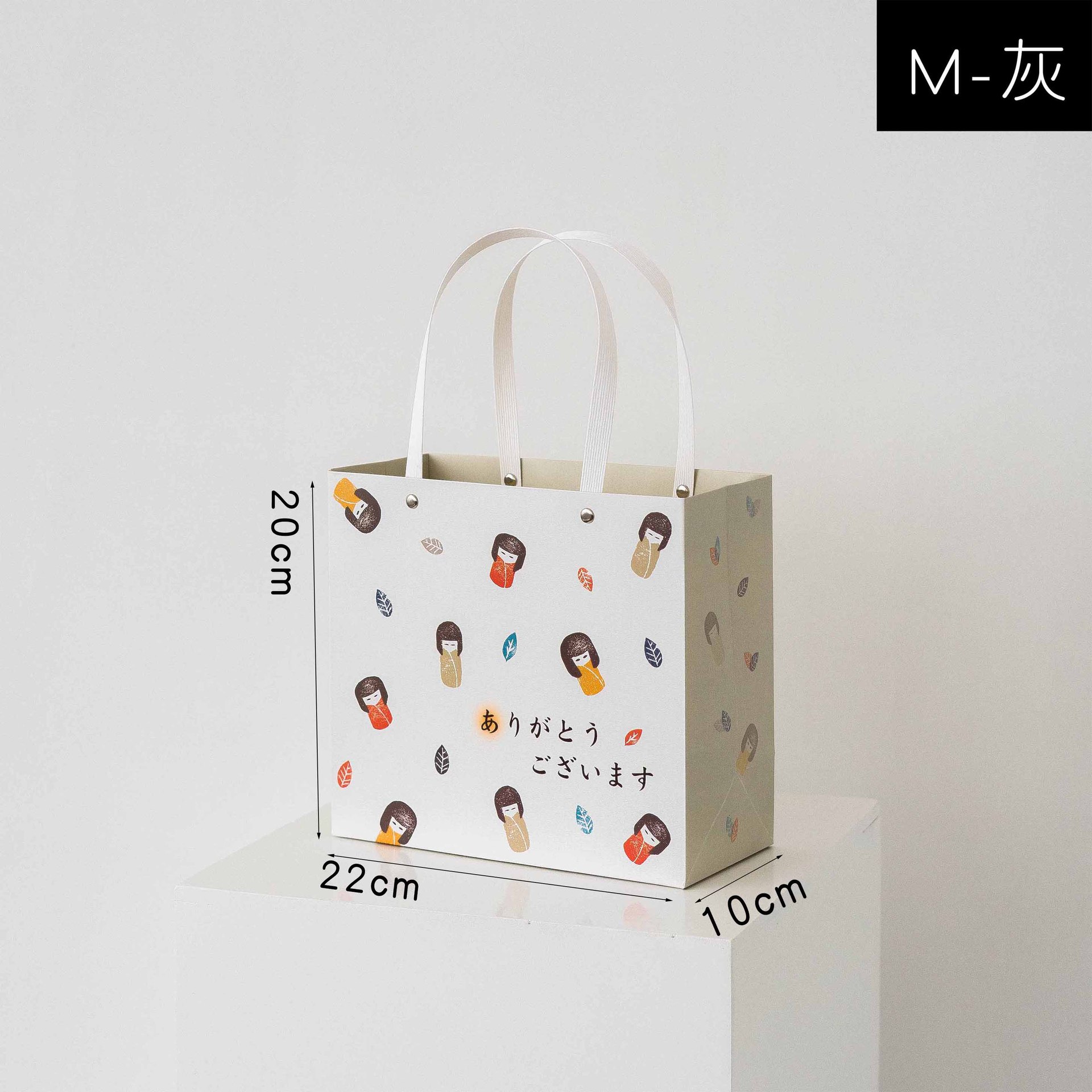 Ins estilo bolso de estilo japonés bolsa de regalo caja de almuerzo bolsa de almuerzo estudiante lindo bolso de embalaje de compras portátil