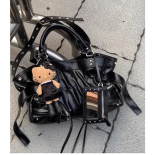 Niche Design Motorcycle Bag 2025 New Handbag Large Capacity Commuter Tote Bag High-End Shoulder Handbag