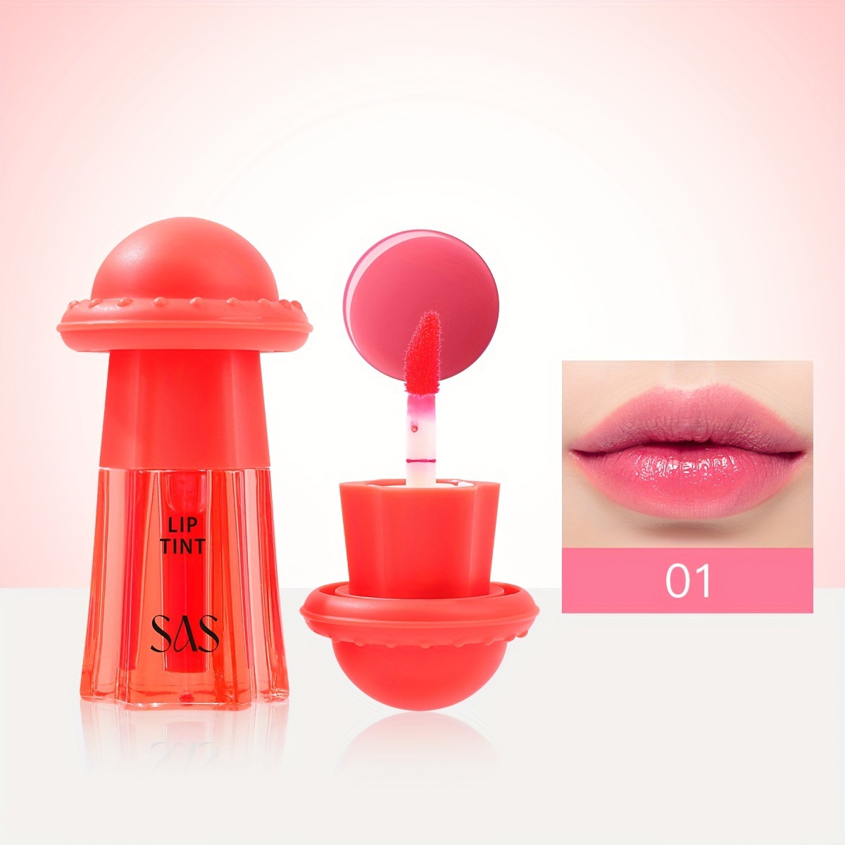 USHAS Europa y los Estados Unidos transfronterizos spot perla lápiz labial miel labial impermeable no taza no esmalte labial SAC070