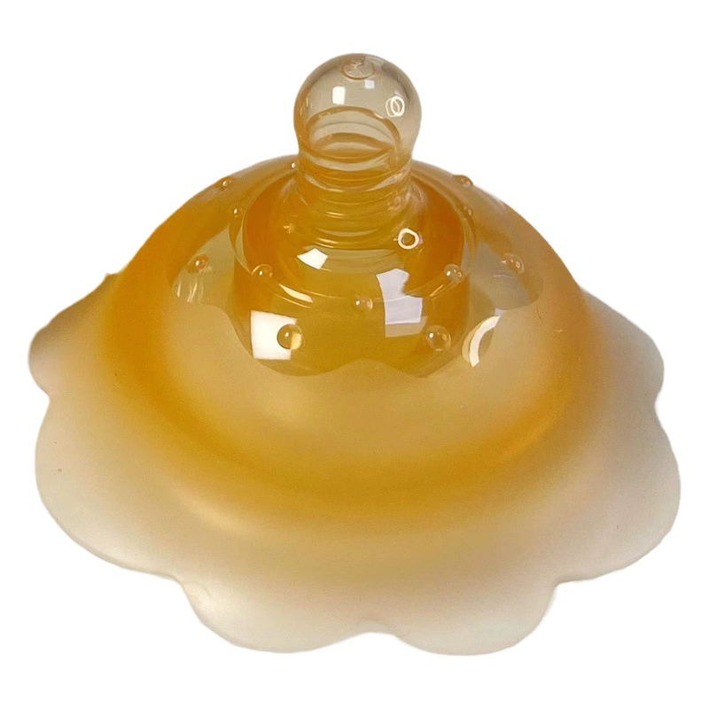 Силиконовый щиток для молока на присоске Двухслойный щиток для груди Жидкий силиконовый мягкий защитный чехол для сосков Многослойный Силиконовый протектор для молока