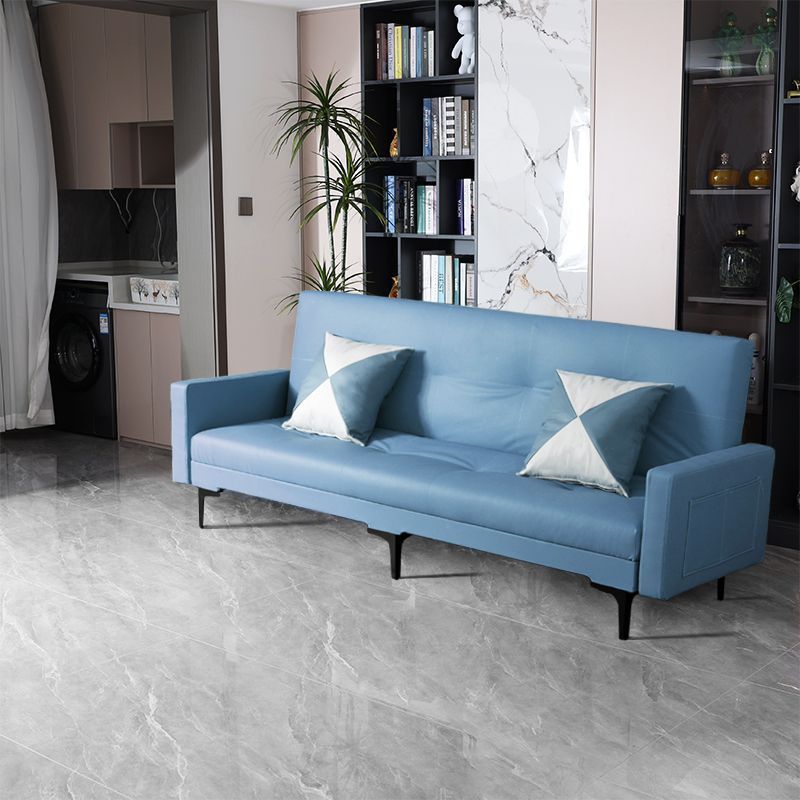 Lake blue [three-proof cat scratch leather] titanium steel legs)