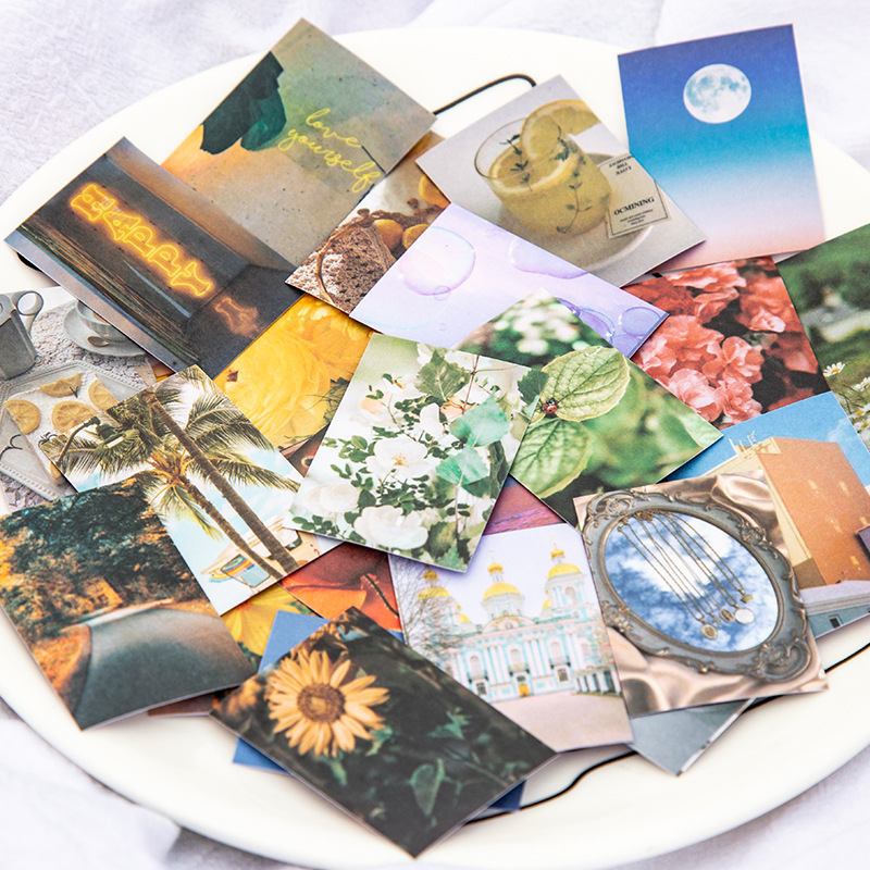 Hermoso día pegatina libro jardín estrella serie ins fresco diario DIY material decorativo pegatina Libro 8