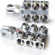 汽车电池锥形端子 12路多孔连接器 放大器电池接线和端子