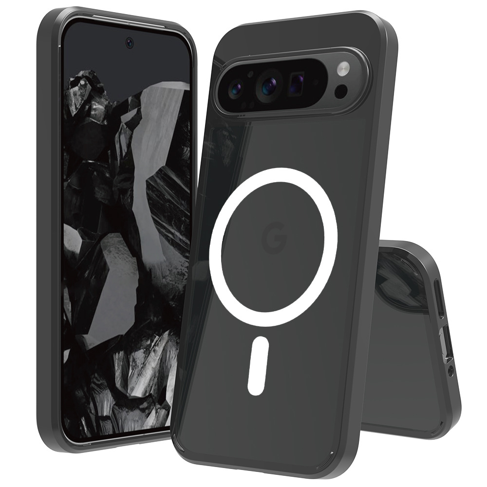 Aplicable a Google pixel10 pro funda para teléfono móvil anticaída magnética pixel10 funda para teléfono móvil con bolsa de aire incorporada dos en uno
