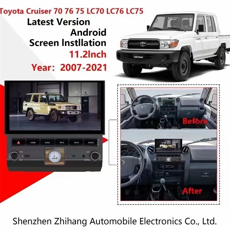 Подходит для Toyota пикапа Cruiser 70 76 75 LC70 LC76 LC75 Android умная навигация кросс-бордер