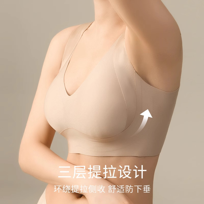 Lyby Large Bust Minimizer Bra for Women, Full Cup, Thin Style, Plus Size, Adjustable, Gathered, Side Support, Anti-Sagging Bra Lyby Large Bust Minimizer Bra for Women, Full Cup, Thin Style, Plus Size, Adjustable, Gathered, Side Support, Anti-Sagging Bra