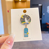 Tide, cartoon cute Japanese brooch, badge, pin, accessory, decorations